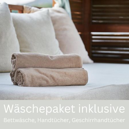 Apartment Perlmutt Mit Balkon Хузум Экстерьер фото